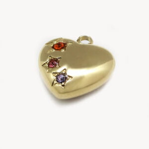 Charm Corazon Estrellado