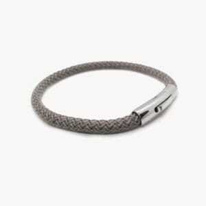 Pulsera De Cuerda Marinera Con Cierre Bayoneta De Acero