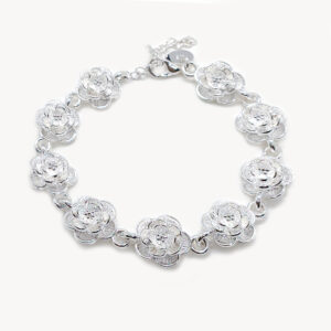 Pulsera Jardín de Plata